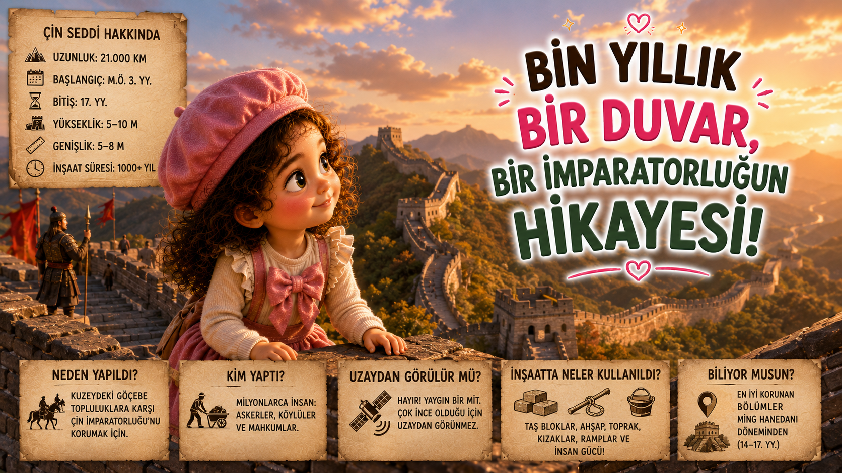 Selenga Çin Seddi'nde — Dünyanın En Uzun Yapısı